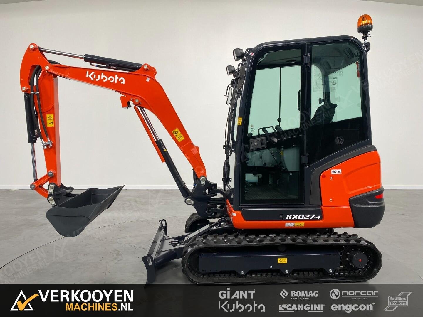2026 Kubota KX027-4 Hi Spec ADV1115, Graafmachine