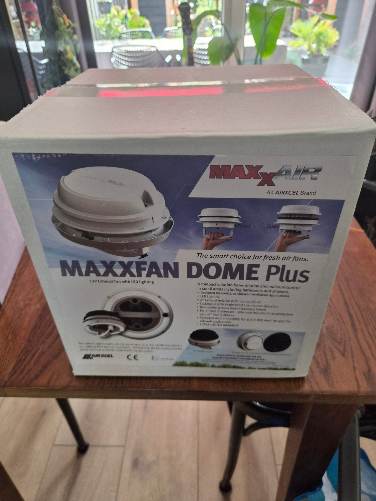 maxxfan dome plus, Caravans en Kamperen, Ophalen of Verzenden, Nieuw