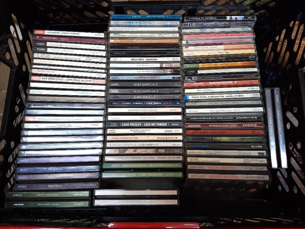 CD's. DVD's. LP's. NIET Gratis, Alle leeftijden, Ophalen, Zo goed als nieuw