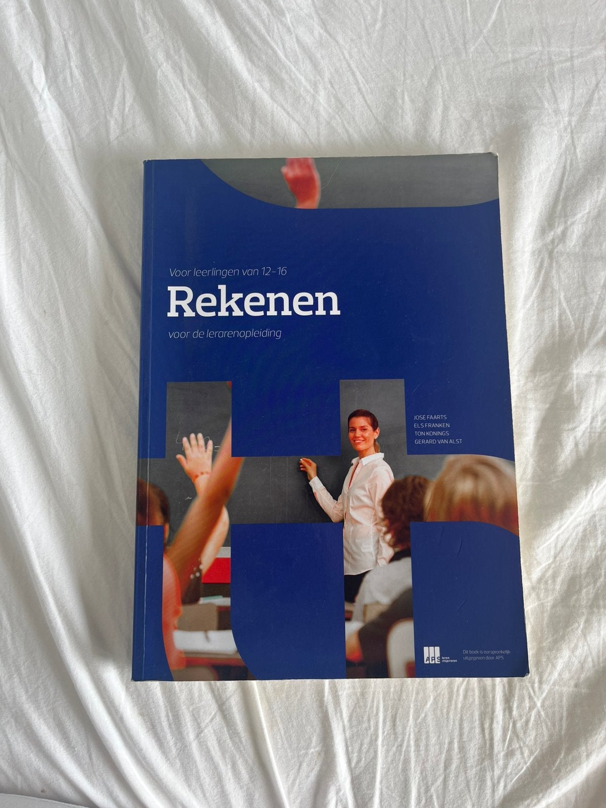 voor leerlingen can 12-16 rekenen voor de lerarenopleiding, Boeken, Verzenden, Zo goed als nieuw, Overige niveaus