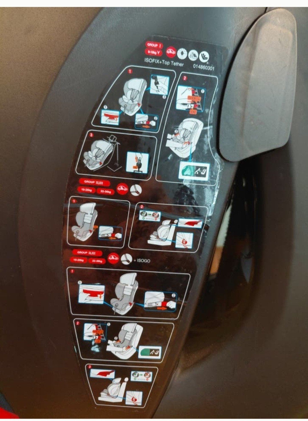 Autostoel merk, maxi cosi, Ophalen, 9 t/m 36 kg