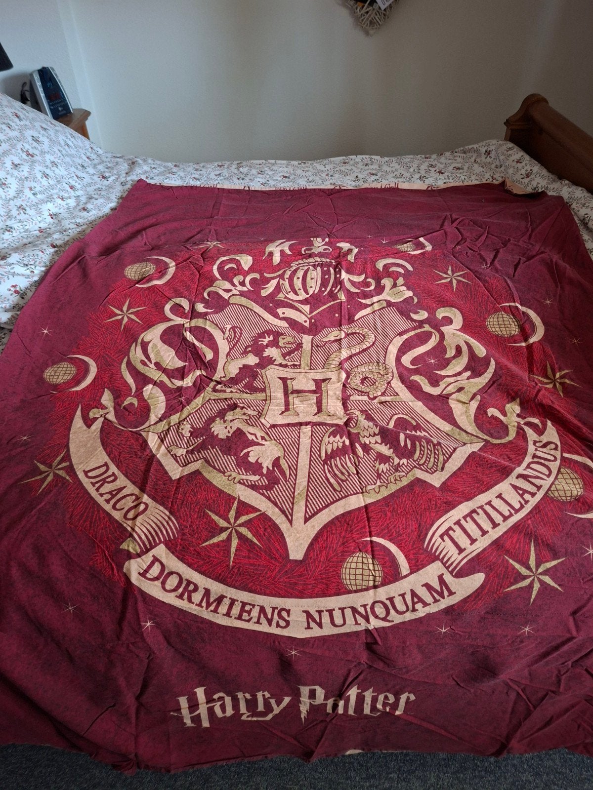 harry potter overtrek 1 persoons, Ophalen, Zo goed als nieuw, Eenpersoons, Dekbedovertrek
