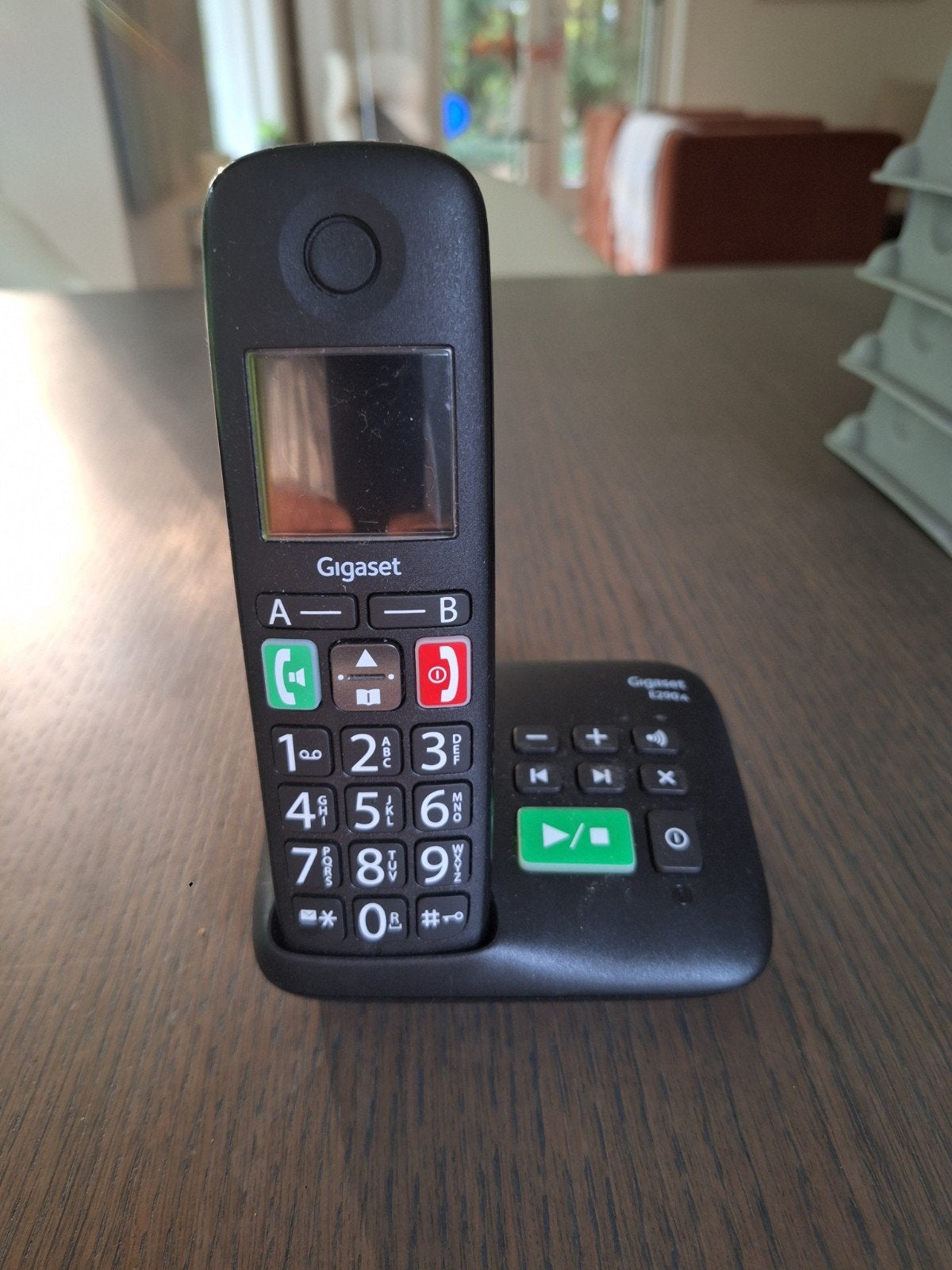 Gigaset E290A telefoon met antwoordapparaat, Ophalen of Verzenden, Zo goed als nieuw, 1 handset