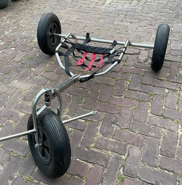 Kite buggy, peter lynn, strand buggy, Geen board, Ophalen, Gebruikt