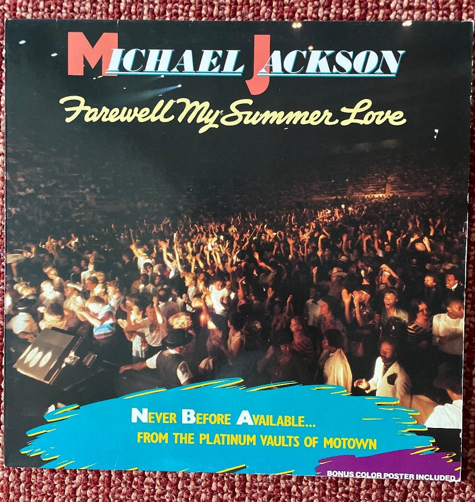 Michael Jackson – Farewell My Summer Love, LP, Gebruikt, Pop, Ophalen of Verzenden