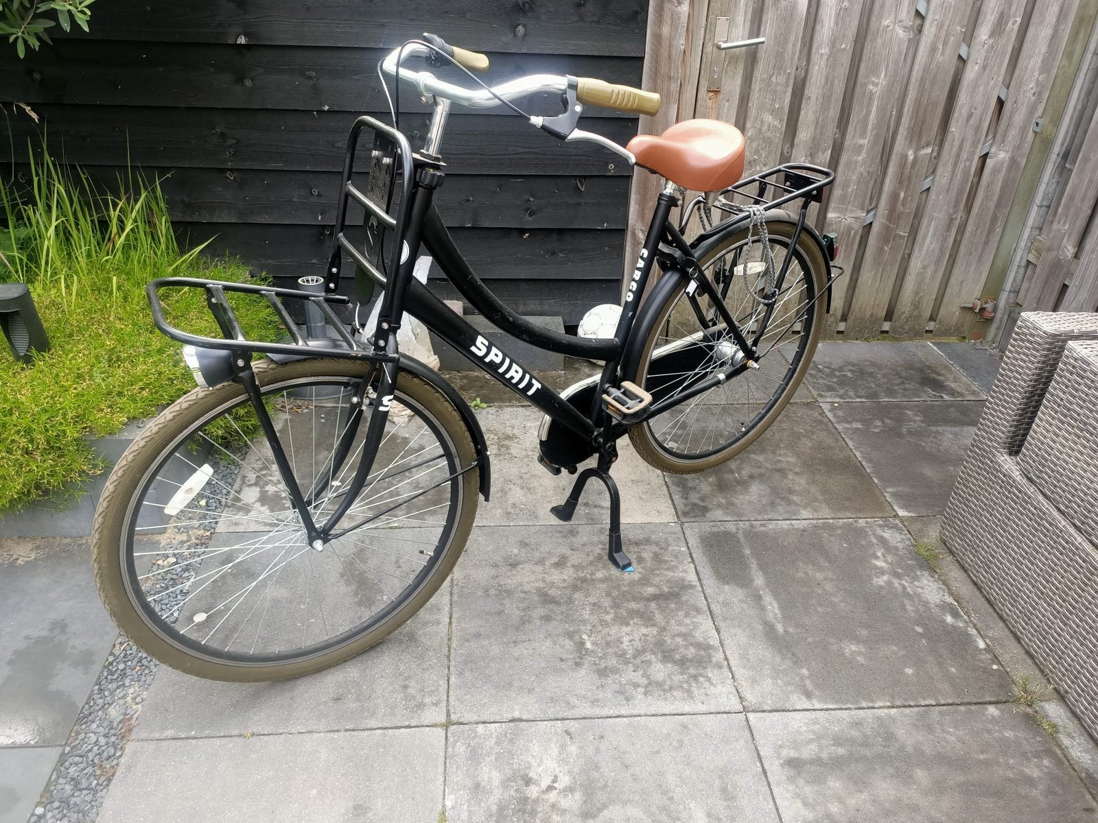 Nog nette Spirit Cargo damesfiets, Versnellingen, 56 cm of meer, Zo goed als nieuw, Ophalen