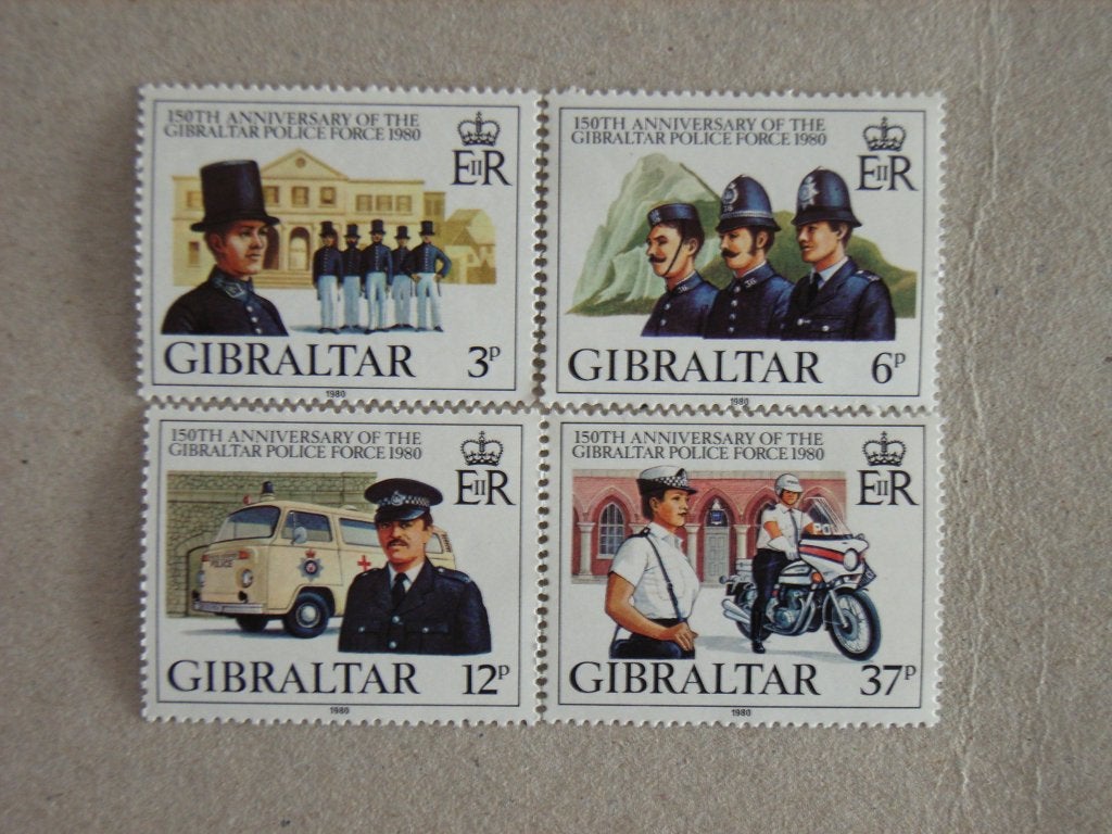 BL   Gibraltar 401-404 Pf, Ophalen of Verzenden, Overige landen, Postfris