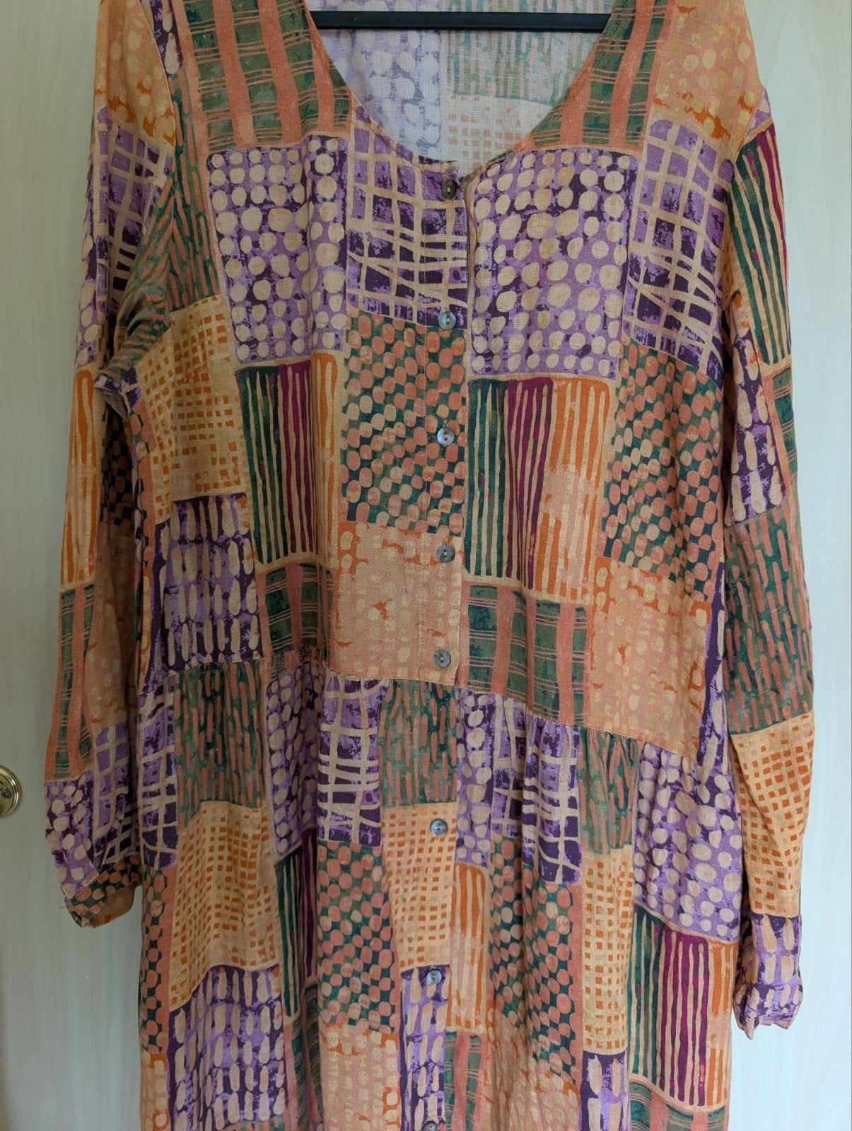 Mooie jurk van Gudrun Sjoden Maat L (44/46), Kleding | Dames, Jurken, Maat 42/44 (L), Oranje, Ophalen of Verzenden, Zo goed als nieuw