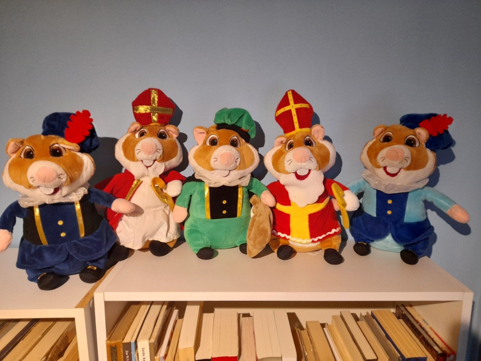 5 albert heijn hamsters als Piet en sint., Ophalen of Verzenden, Zo goed als nieuw