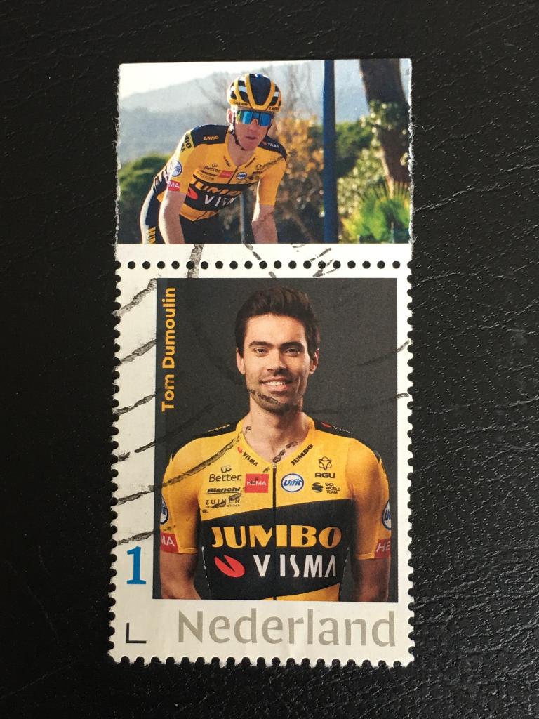 3237 Persoonlijk - Tom Dumoulin - gestempeld, Ophalen of Verzenden, Na 1940, Gestempeld