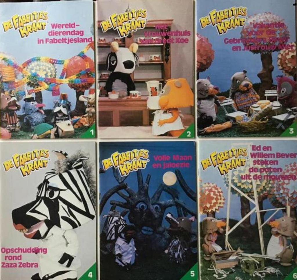 Complete serie De Fabeltjeskrant boekjes - ZGAN, Ophalen of Verzenden, Zo goed als nieuw, Tv, Overige typen