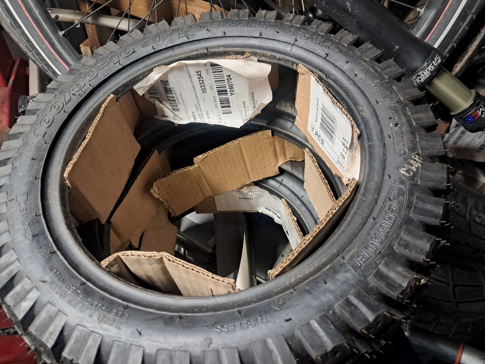 Scooterbanden 140/70-12 65S Reinforced, Ophalen, Nieuw, Overige merken