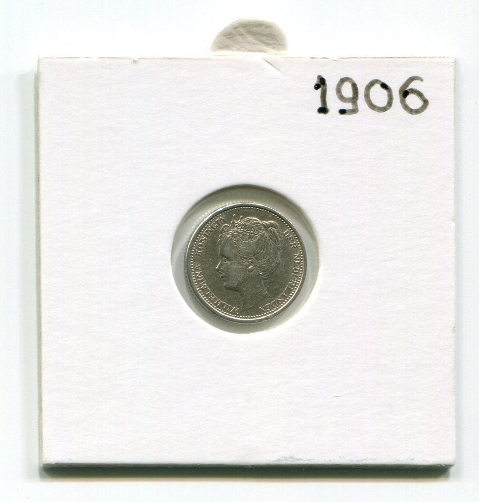 10 cent 1906 Koningin Wilhelmina, Postzegels en Munten, Munten | Nederland, Zilver, Ophalen of Verzenden, 10 cent, Koningin Wilhelmina