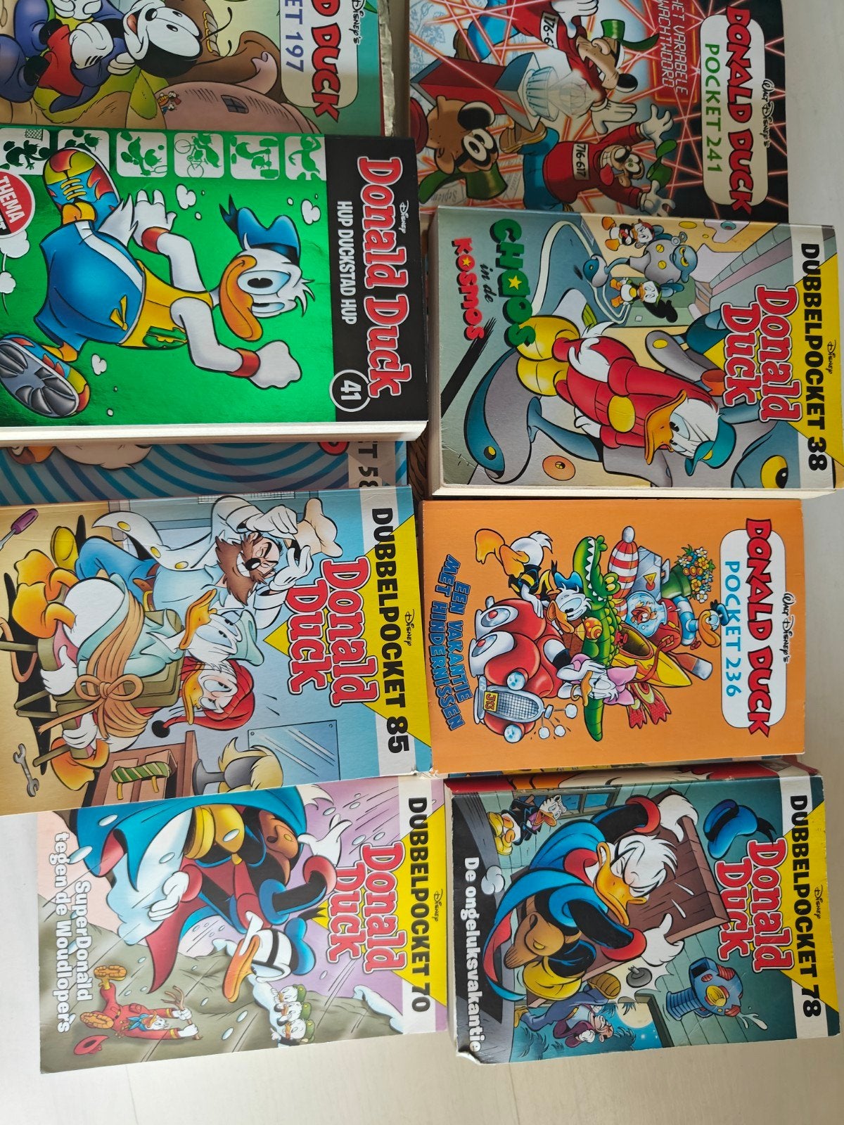 Donald Duck pockets, Meerdere comics, Ophalen, Gelezen, Europa