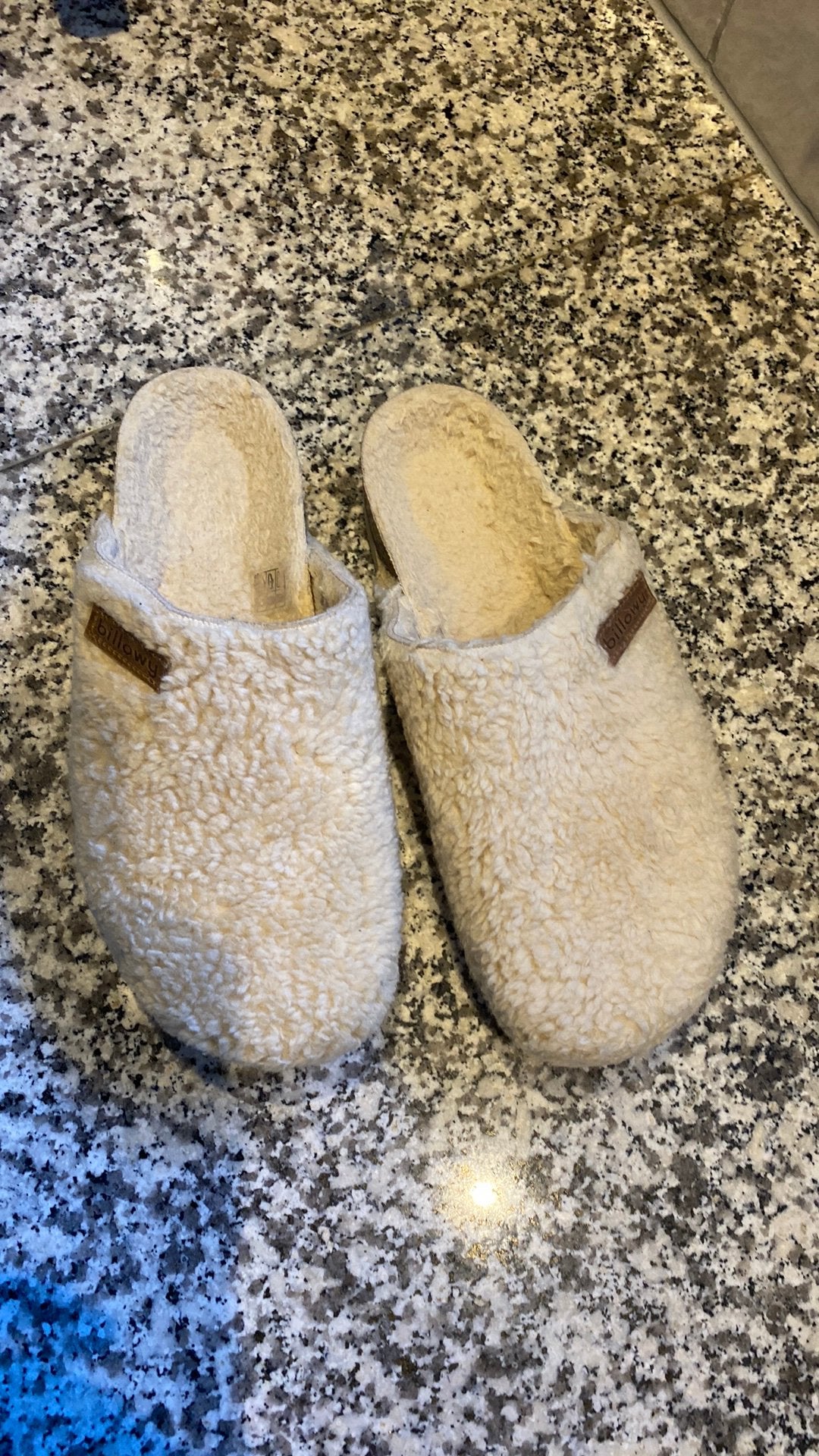 Dames klompen/pantoffels maat 42, Ophalen of Verzenden, Zo goed als nieuw, Beige, Pantoffels of Sloffen