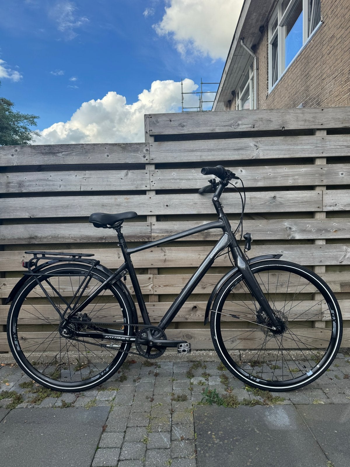 Giant Anytour Herenfiets Maat L - Zo goed als nieuw, Versnellingen, Zo goed als nieuw, 57 tot 61 cm, Schijfrem