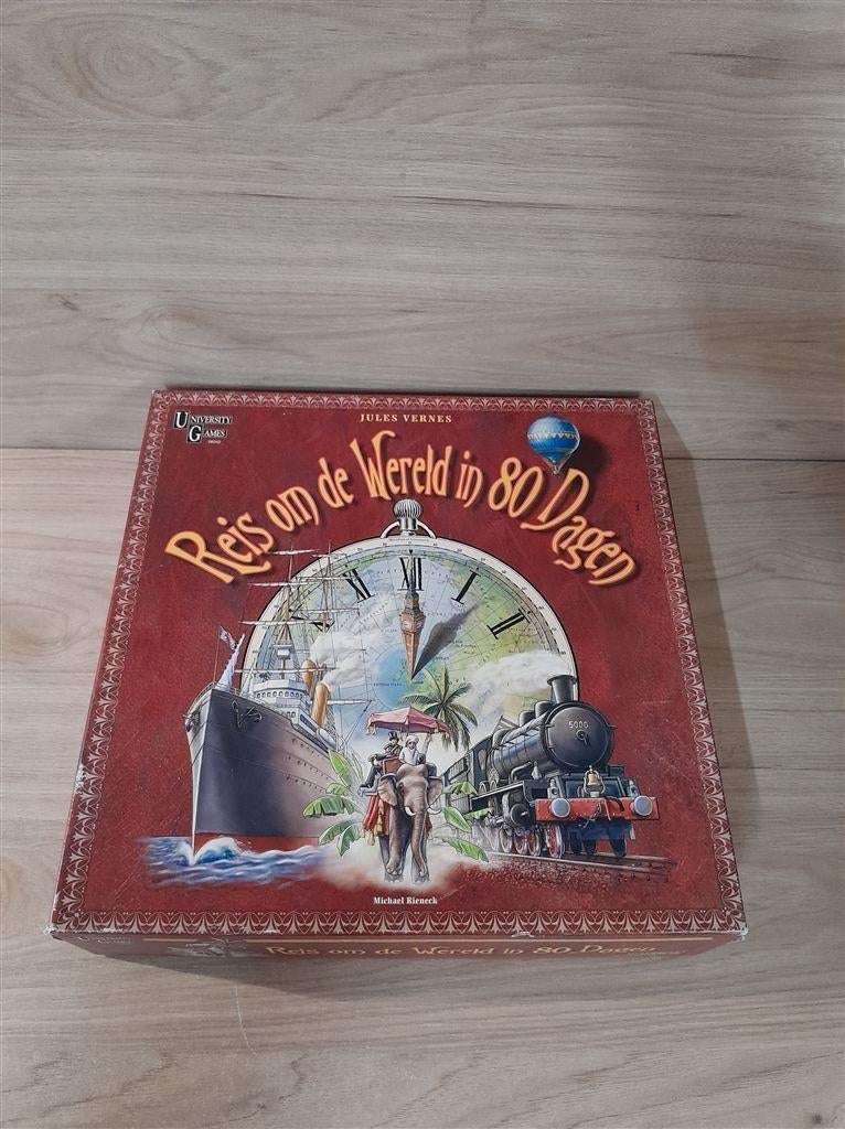 reis om de wereld in 80 dagen - s5679, Hobby en Vrije tijd, Gezelschapsspellen | Bordspellen, Verzenden, Zo goed als nieuw
