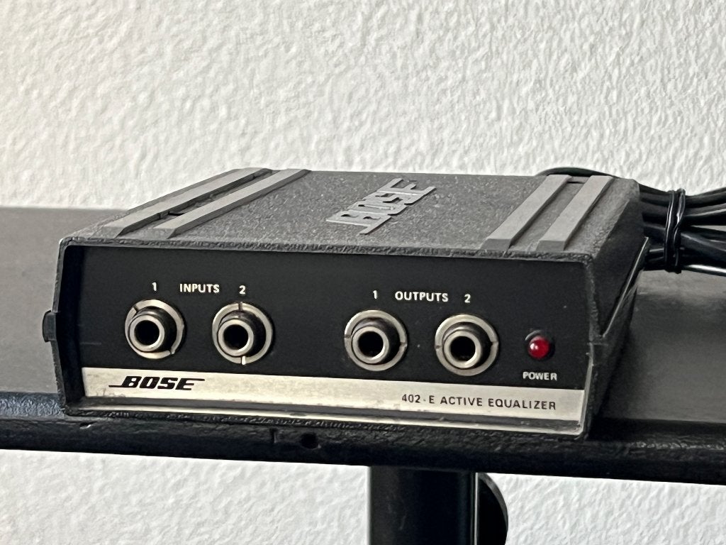 Bose 402-E active equalizer, Audio, Tv en Foto, Luidsprekers, Ophalen, Gebruikt, Bose, 120 watt of meer