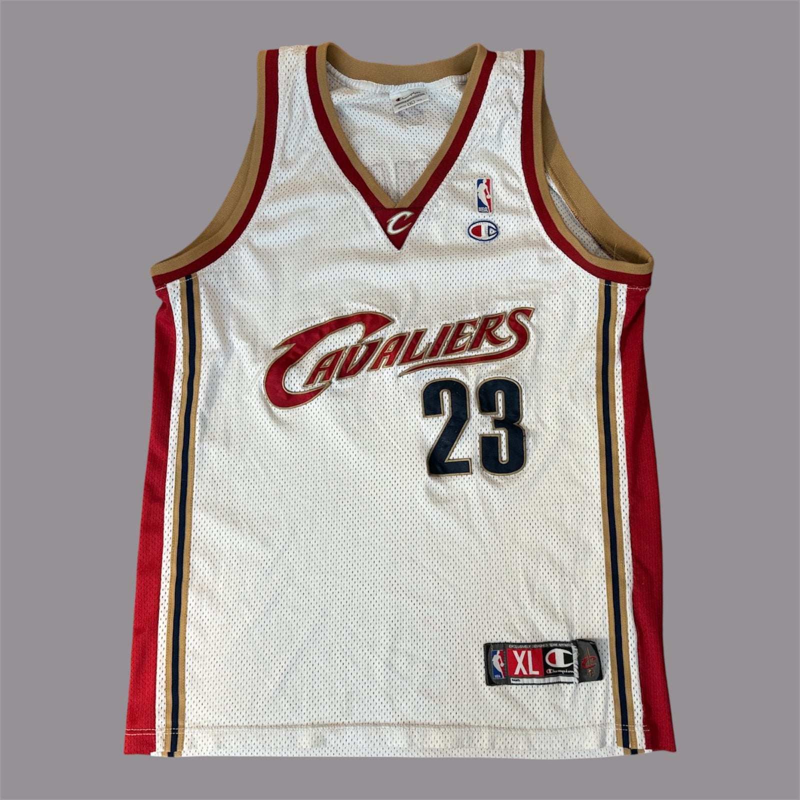 Lebron James rookie vintage NBA Swingman jersey maat L XL, Ophalen of Verzenden, Kleding
