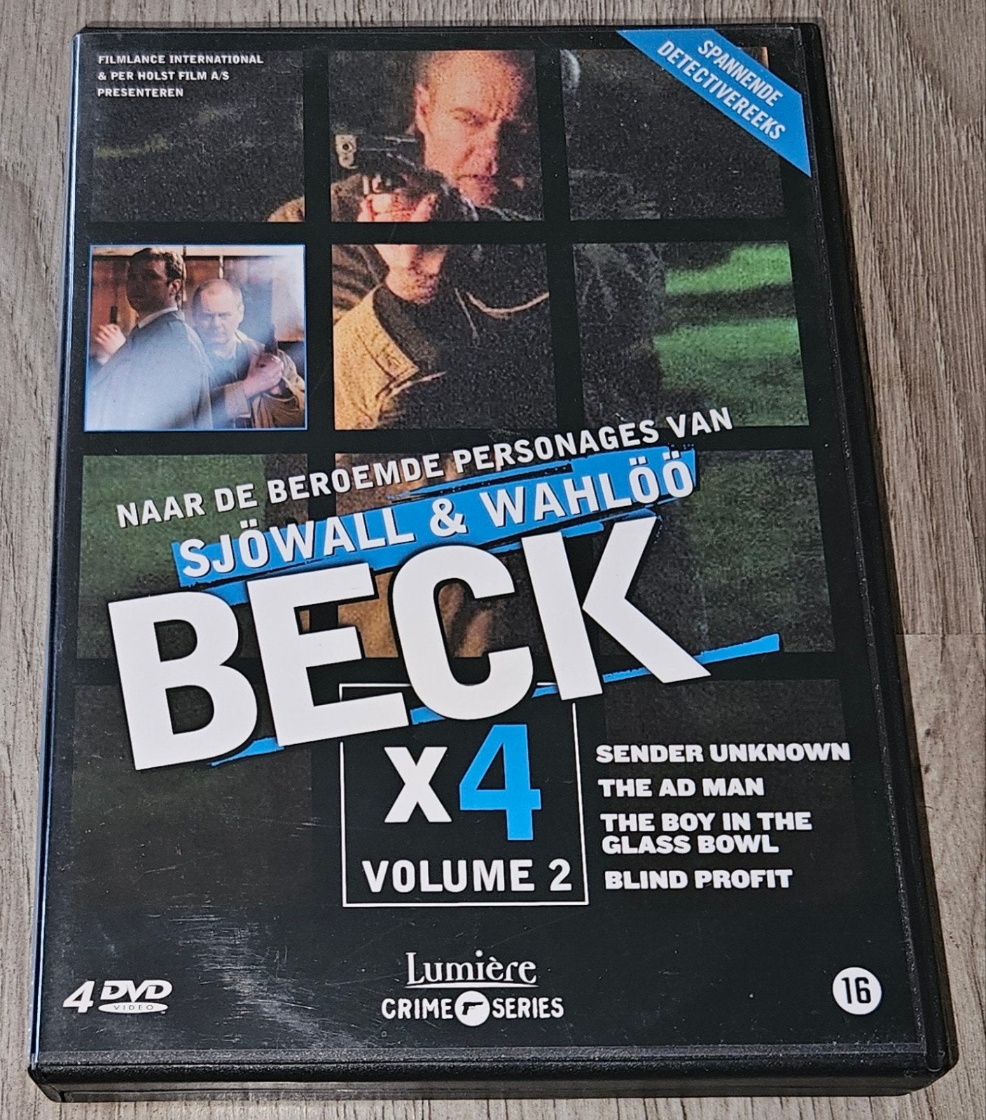 Beck X4 - Volume 2 - 4 DVD Boxset (Zweedse Misdaad), Engels, Vanaf 16 jaar, Nederlands, Ophalen of Verzenden
