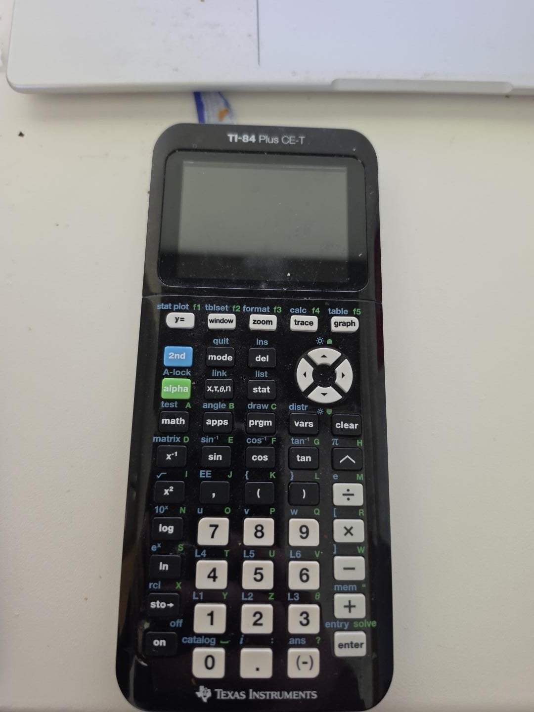 Texas Instruments TI-84 Plus CE-T, Ophalen, Grafische rekenmachine, Gebruikt