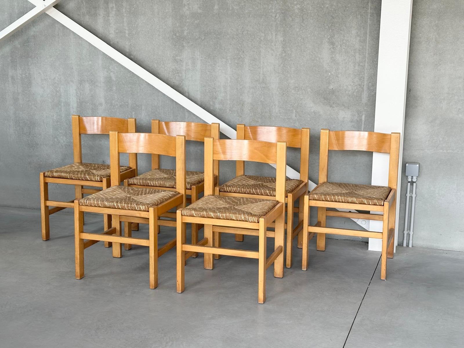Vintage eetkamerstoelen 1980s, Ophalen