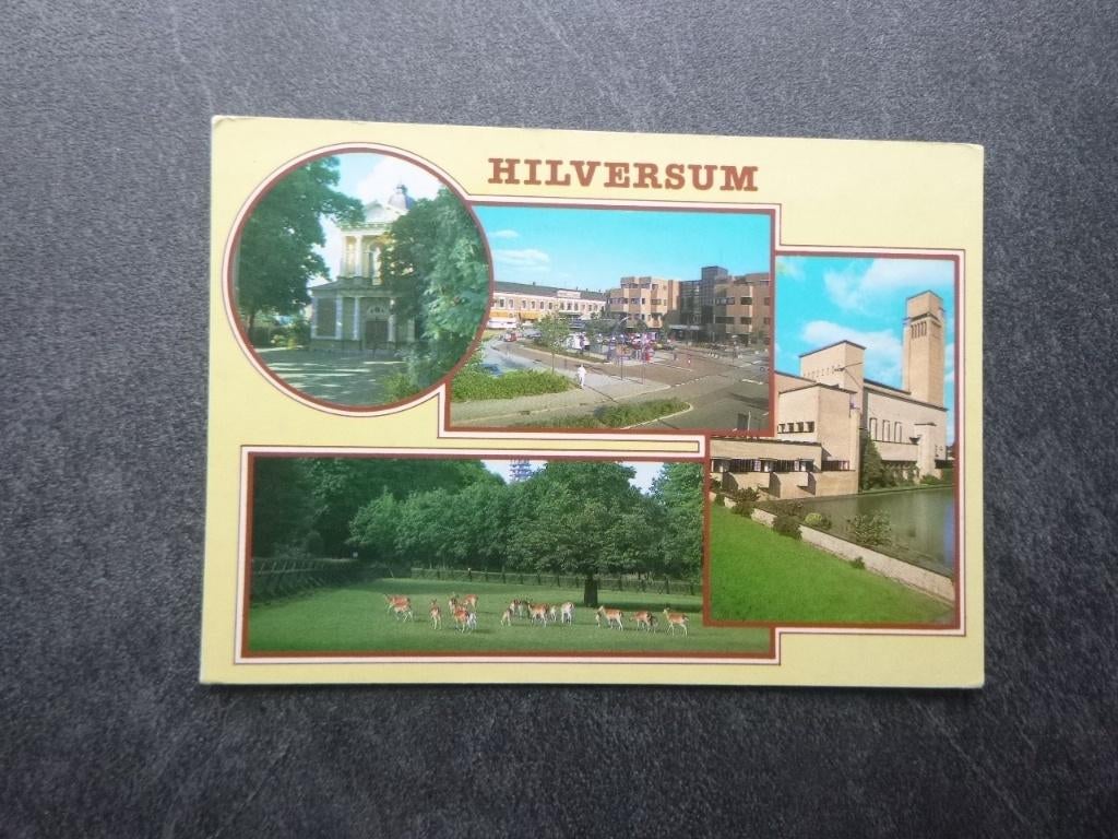 Hilversum 1987, Verzenden, 1980 tot heden, Gelopen, Noord-Holland