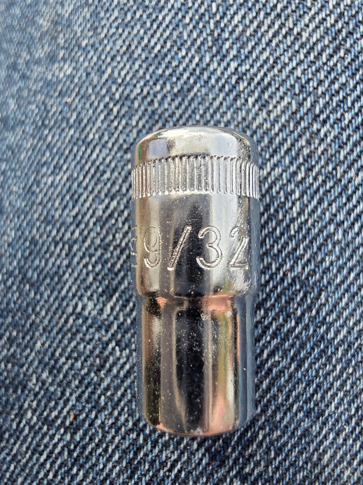 Sandvik Belzer Vanadium Extra Dop 9/32 inch, Ophalen of Verzenden, Gebruikt, Sleutel/ratel, Overige merken
