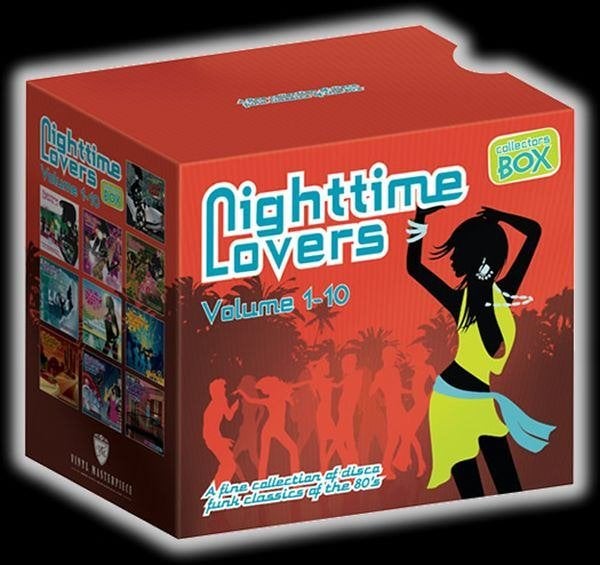 Nighttime Lovers Collectors Box Volume 1 – 10  cd box, Verzenden, Nieuw in verpakking