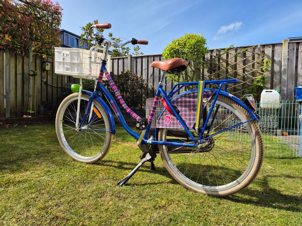 Meisjes Fiets Sparta Young Oilily 26" - unieke uitvoering, Fietsen en Brommers, Ophalen, Sparta, Gebruikt, Terugtraprem