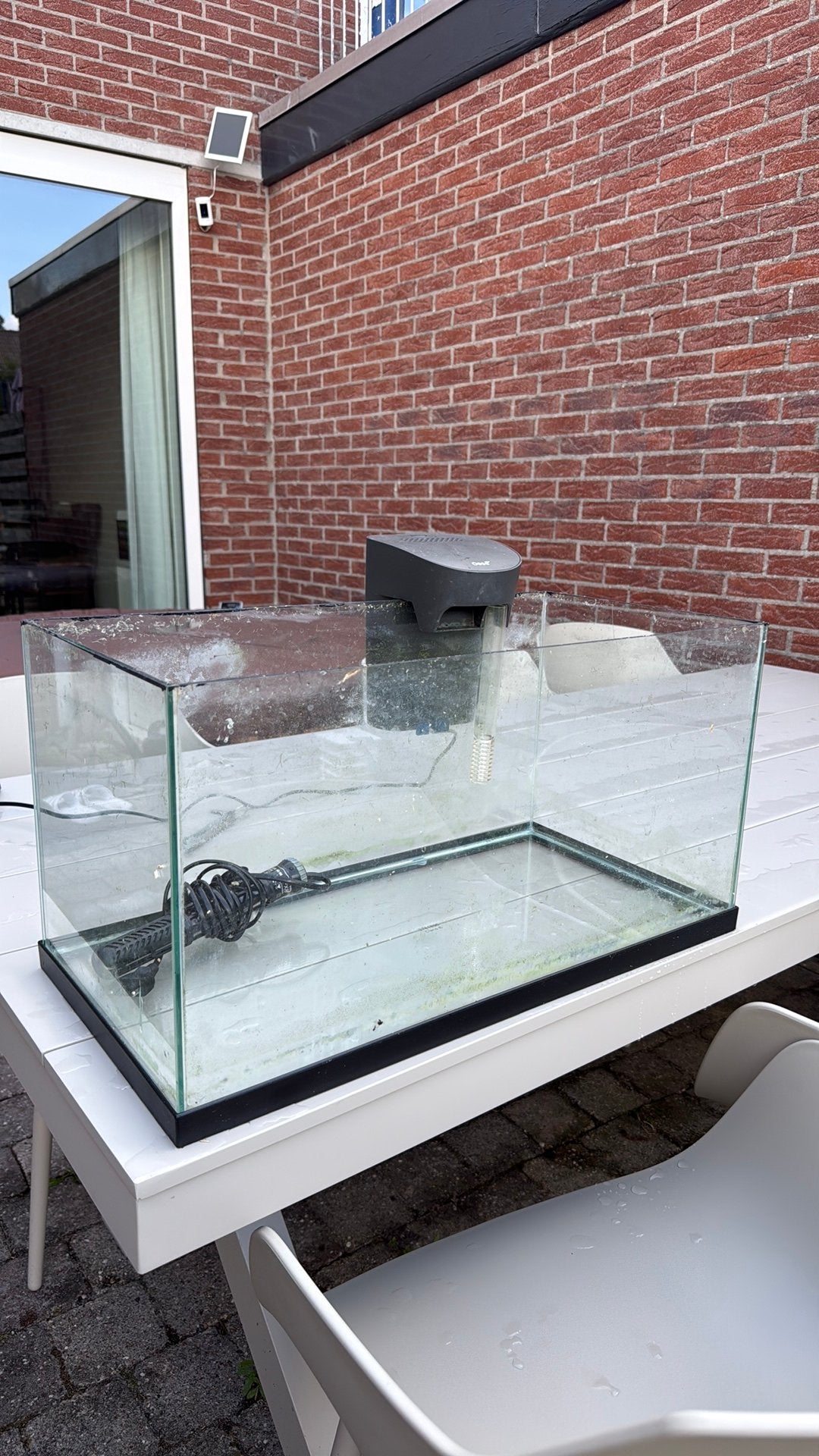 Leeg aquarium, Ophalen, Zo goed als nieuw, Leeg aquarium