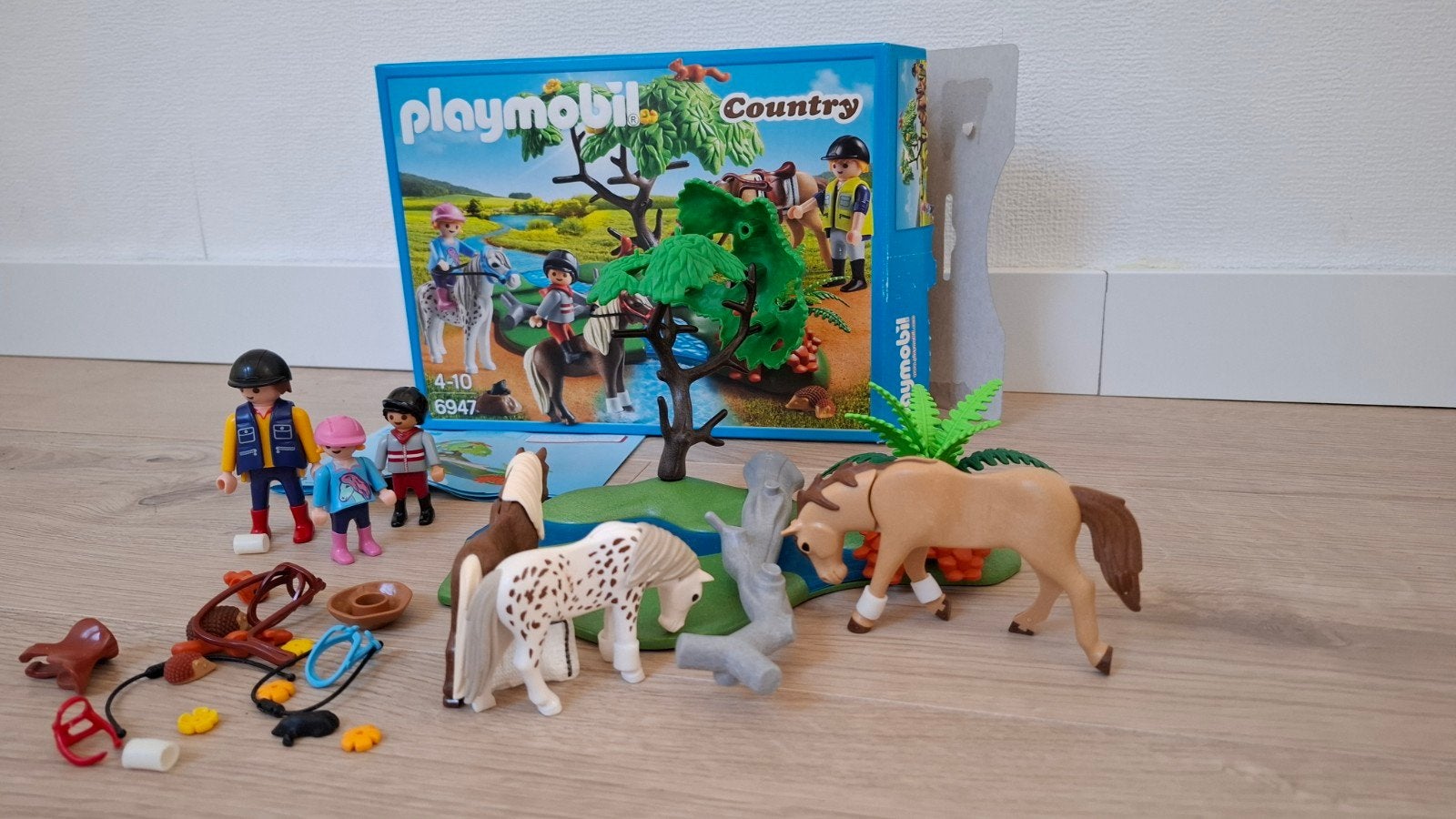 Playmobil Country Paardenverzorging Set 6947, Complete set, Ophalen of Verzenden, Zo goed als nieuw, Country