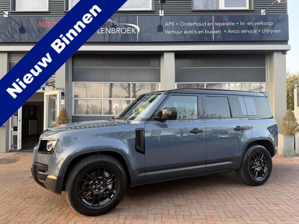 Land Rover Defender 110 3.0 P400 110 X-Dynamic S 5 Persoons, Gebruikt, Blauw, 2996 cc, Leder