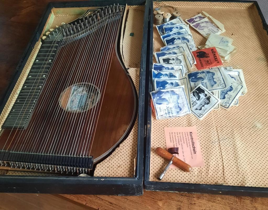 August Clemens Glier Citer, Muziek en Instrumenten, Ophalen of Verzenden, Gebruikt