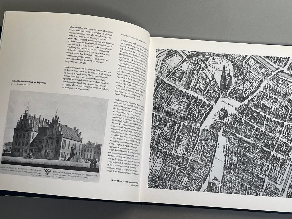 De Waagstraat - het stadshart van Groningen terug naar nu , Ophalen of Verzenden, 20e eeuw of later, Zo goed als nieuw
