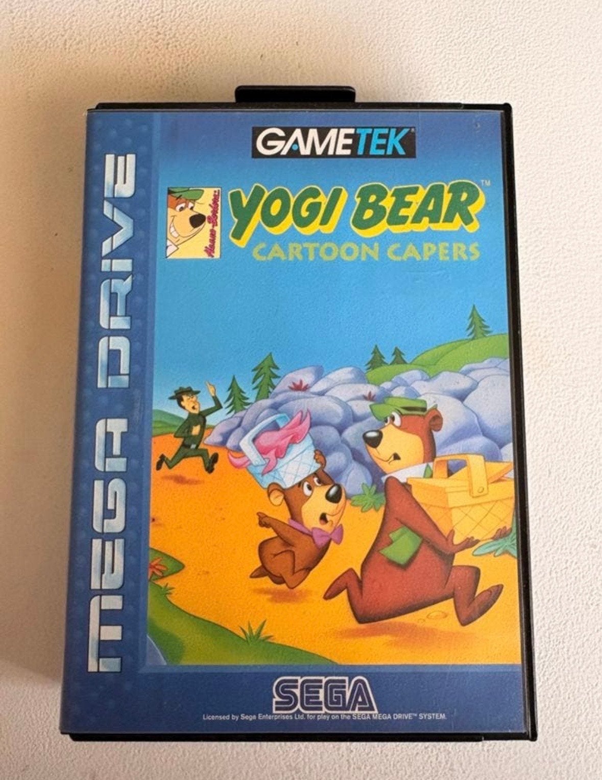 Yogi Bear: Cartoon Capers - Sega Mega Drive compleet, Spelcomputers en Games, Gebruikt, Verzenden, 1 speler, Vanaf 3 jaar