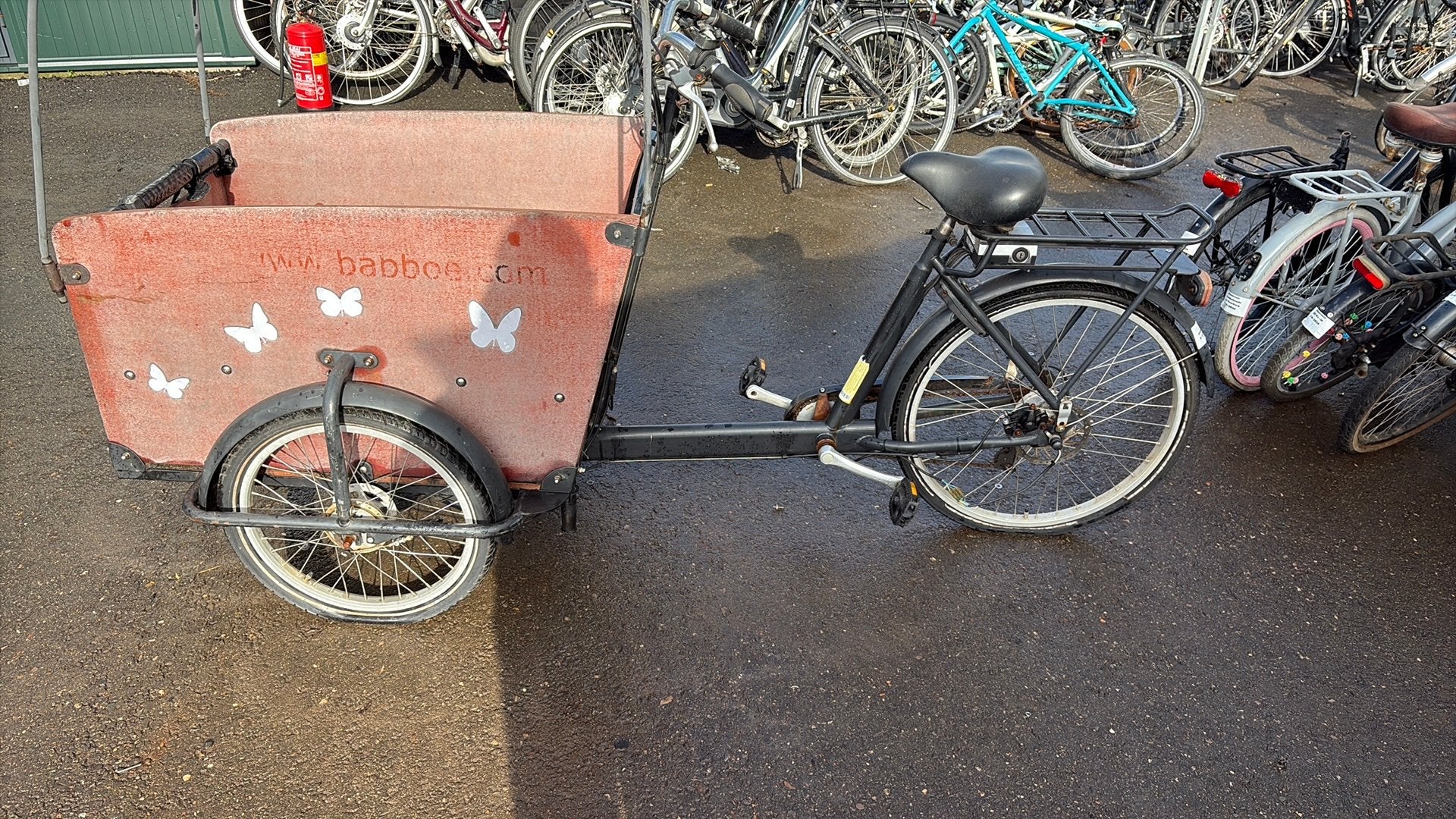 Babboe elektrische bakfiets, 4 kinderen of meer, Ophalen of Verzenden, A, A