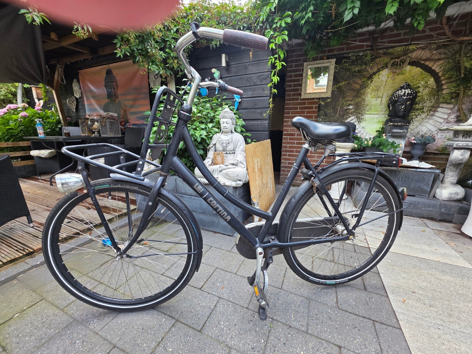 Cortina U4 Transportfiets Damesfiets - Gebruikt, Fietsen en Brommers, Overige merken, Terugtraprem, Gebruikt, Versnellingen