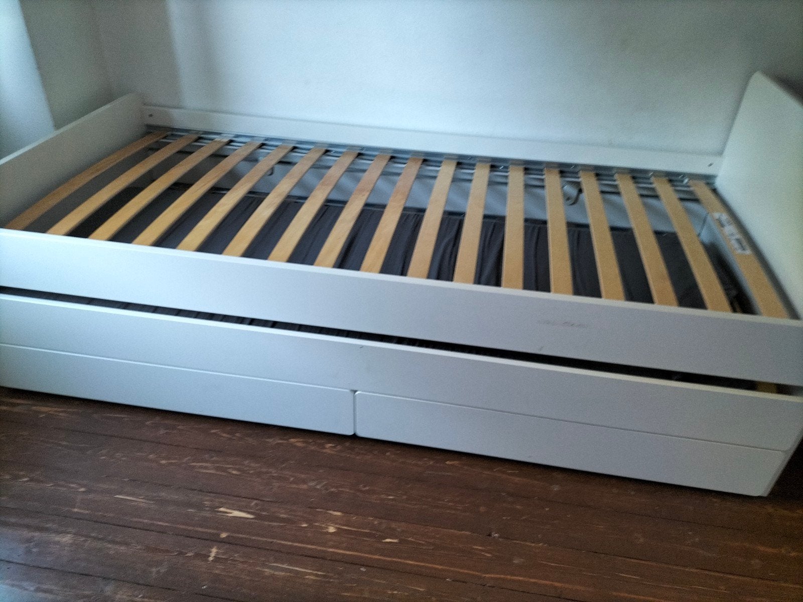 IKEA Släkt bed met 2 lades, uitschuif bed en evt 2 matrassen, Ophalen, Gebruikt, 90 cm, Eenpersoons