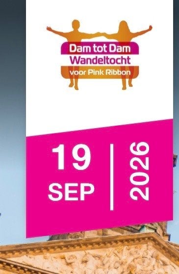 Gezocht! Dam tot dam wandeltocht voor Pink Ribbon, Tickets en Kaartjes, Eén persoon