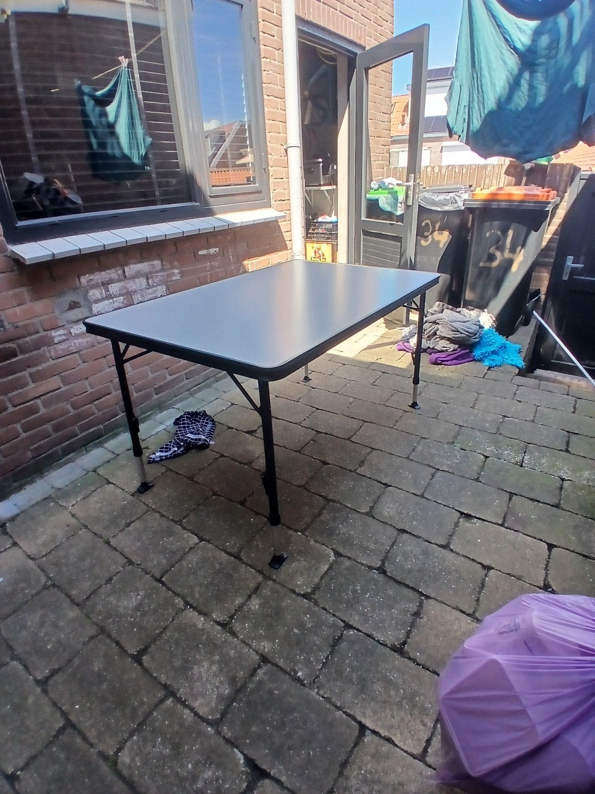Campingtafel Crespo AP-272, Ophalen, Zo goed als nieuw, Campingtafel