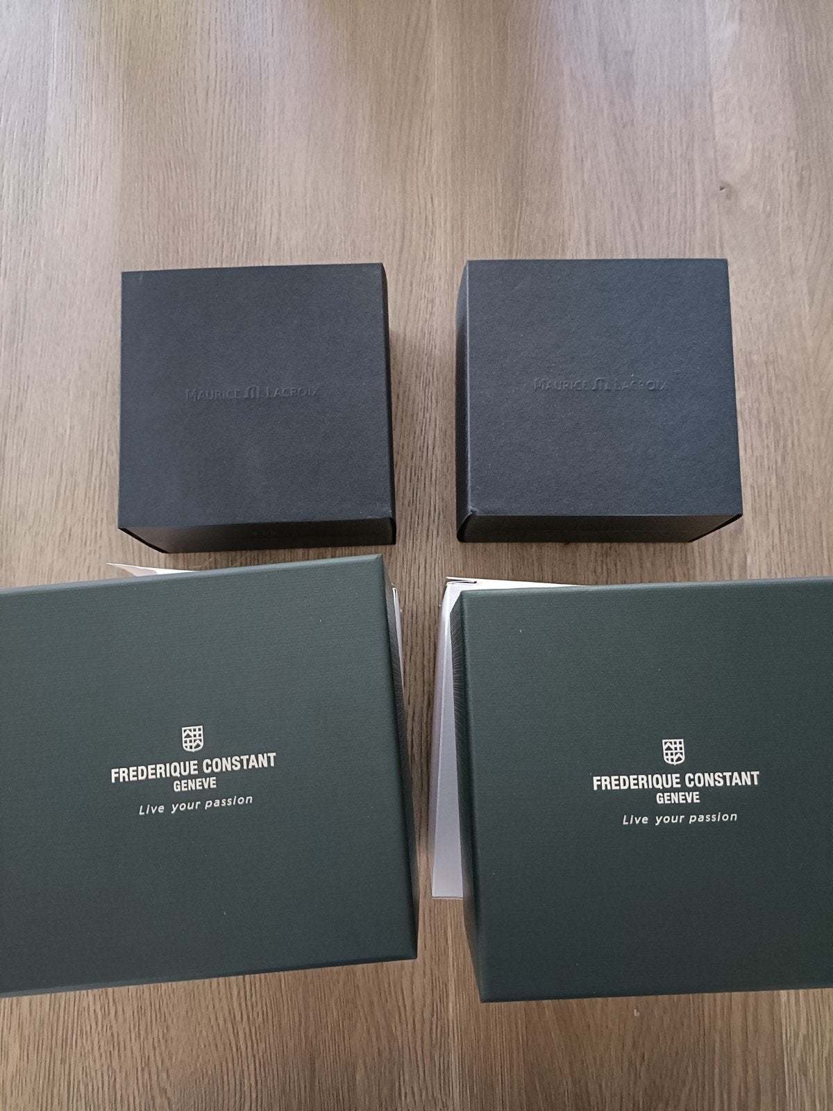 4x Horloge Boxen Dozen Frederique Constant & Maurice Lacroix, Ophalen of Verzenden, Nieuw