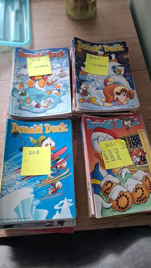 Donald duck, Boeken, Stripboeken, Zo goed als nieuw, Meerdere stripboeken, Ophalen of Verzenden