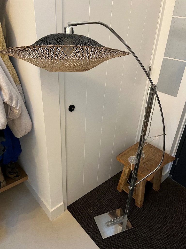 Vloerlamp, Huis en Inrichting, Lampen | Vloerlampen, Ophalen, Gebruikt, 150 tot 200 cm