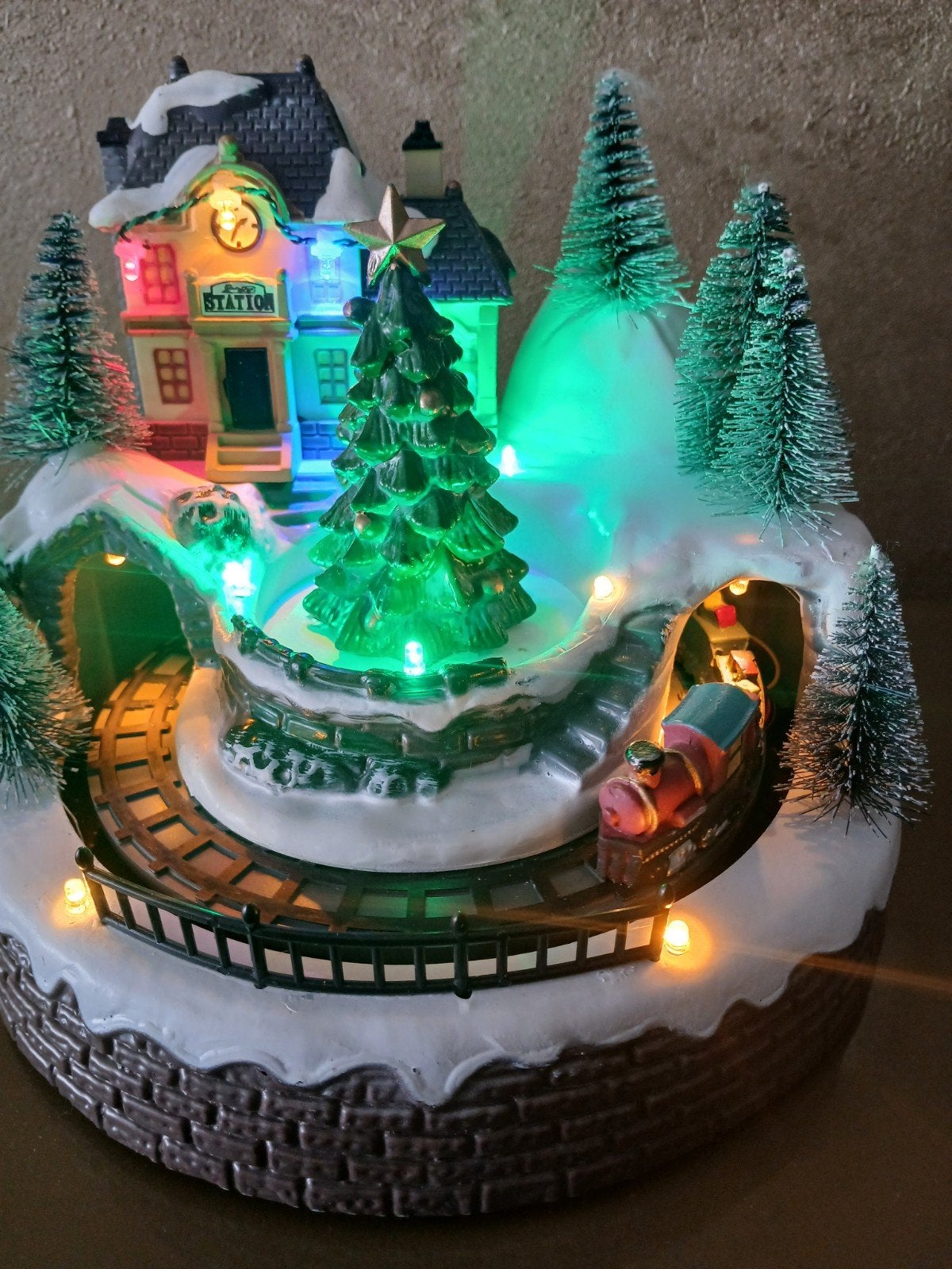 kerst treinstation, 1 speler, Ophalen of Verzenden, Muziek, Vanaf 12 jaar