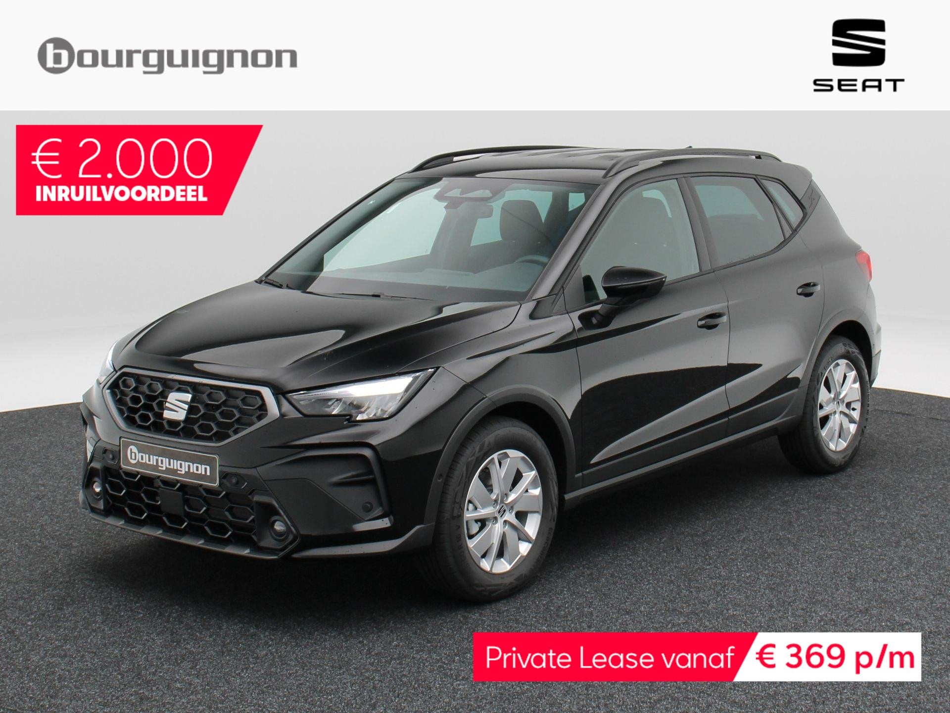 SEAT Arona Style Business Connect 1.0 TSI 95 PK | Trekhaak |, Auto's, Voorwielaandrijving, Stof, 95 pk, Automatische klimaatregeling