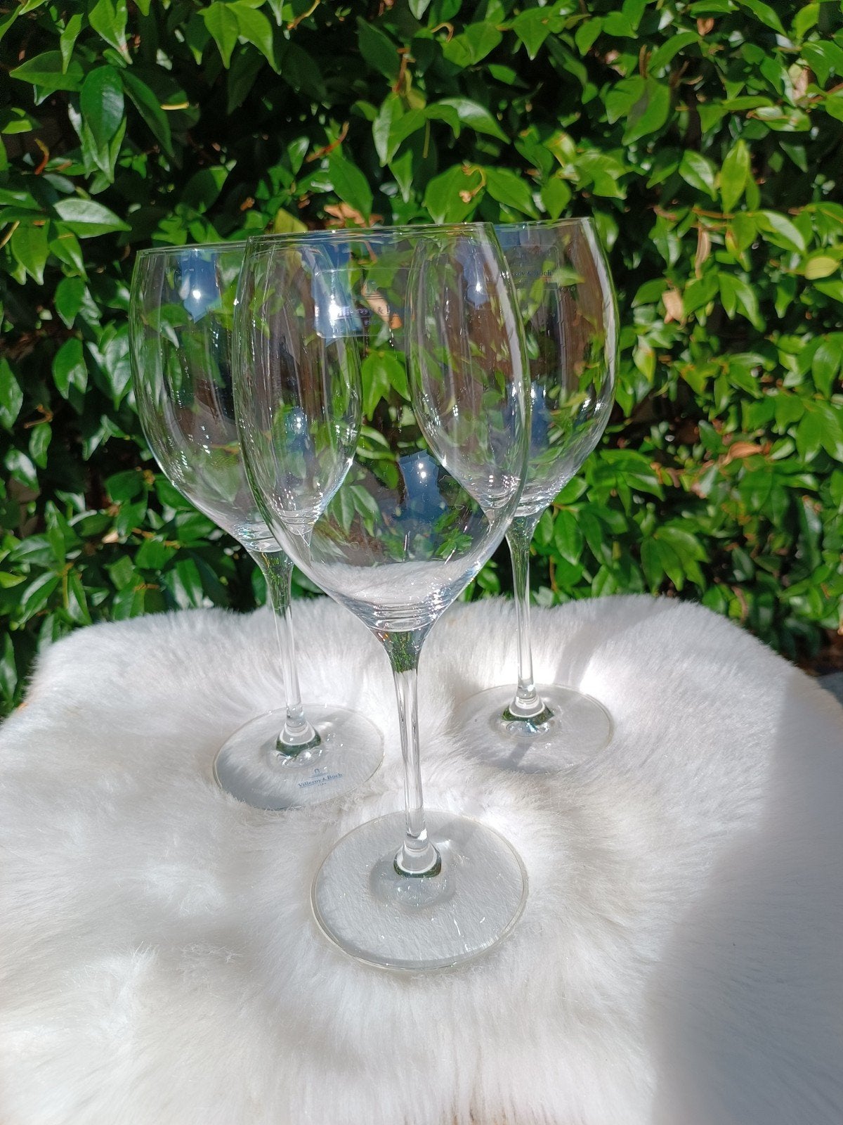 Villeroy en Boch wijnglazen 3x NIEUW, Ophalen, Glas of Glazen, Nieuw, Glas