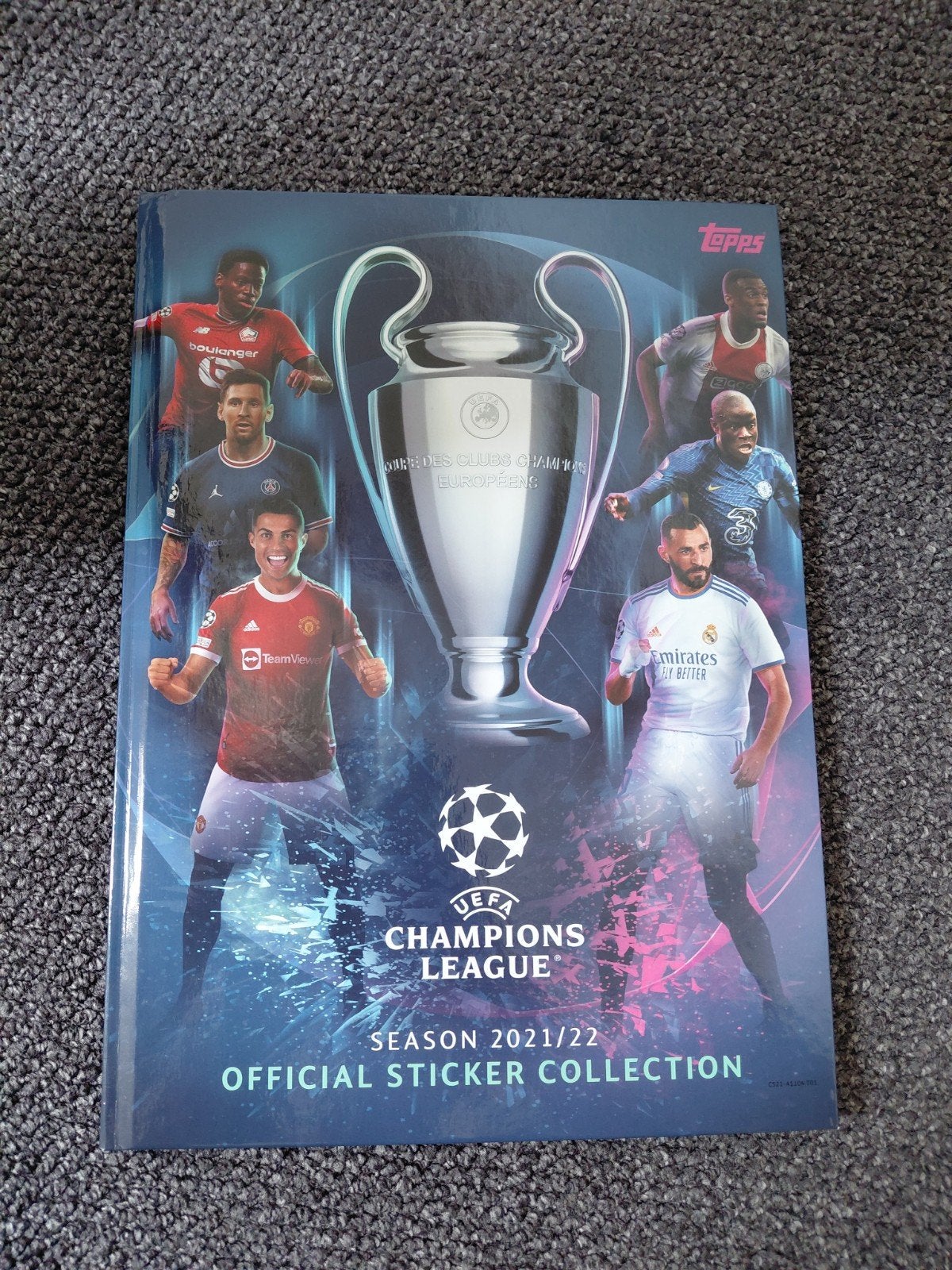 Topps 2021/22 ucl boek (zo goed als vol), Verzamelen, Sportartikelen en Voetbal, Nieuw, Shirt, Buitenlandse clubs, Ophalen of Verzenden