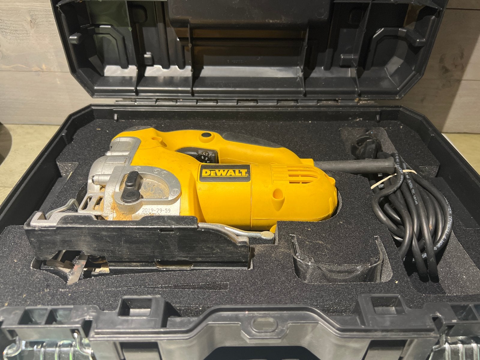 DeWalt Decoupeerzaag DW331K-QS in TSTAK koffer, N, Decoupeerzaag, 600 tot 1200 watt, Ophalen of Verzenden