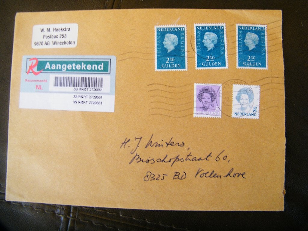 postzegels Nederland, Postzegels en Munten, Ophalen of Verzenden, Envelop